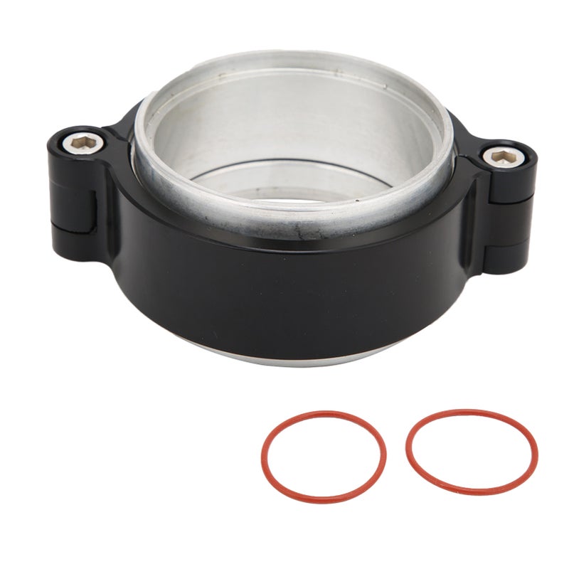 HD Clamp Aluminum Alloy Black 800PSI for Automotive Turbo 2.5in Intercooler Pipeline - Image 1