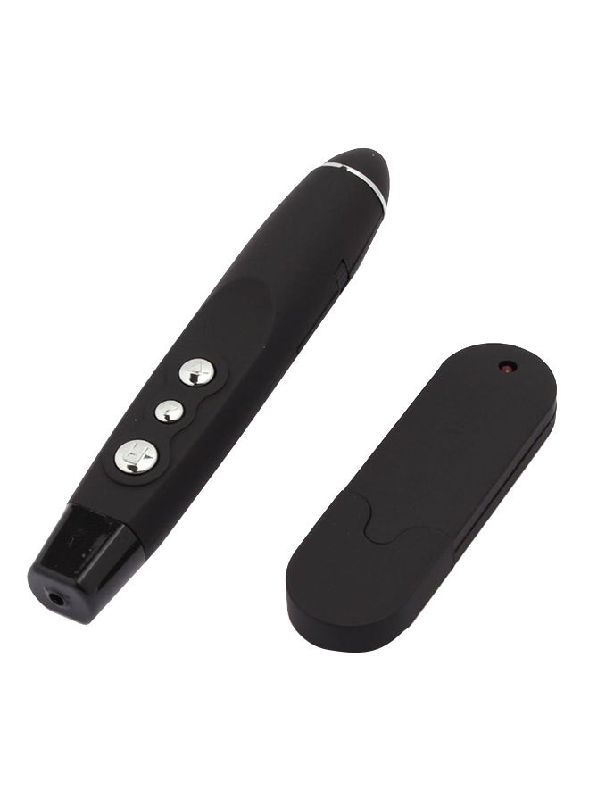 Generic Wireless Laser Pointer Pen Black  - Image 1