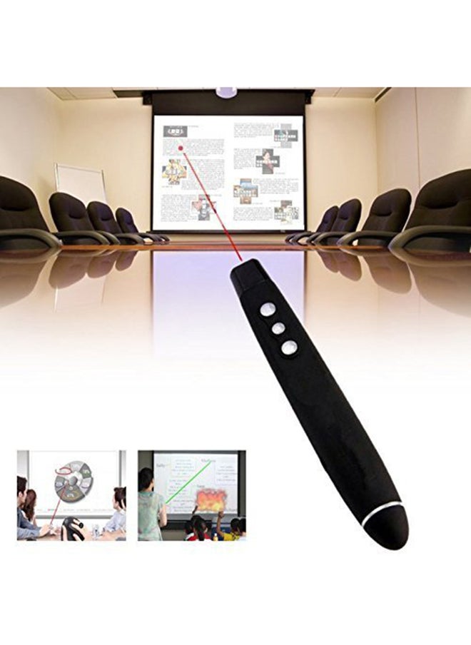 Generic Wireless Laser Pointer Pen Black  - Image 5