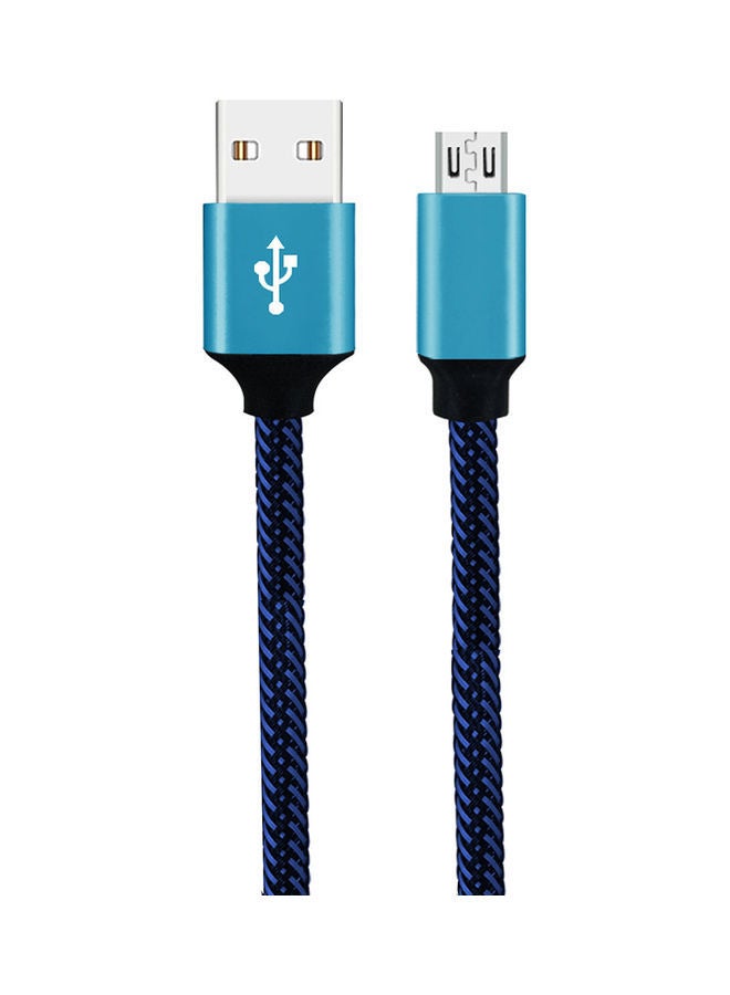 نيبمينينت كابل أندرويد لنقل البيانات عالي السرعة من توب كلاس أزرق/أسود - Image 2