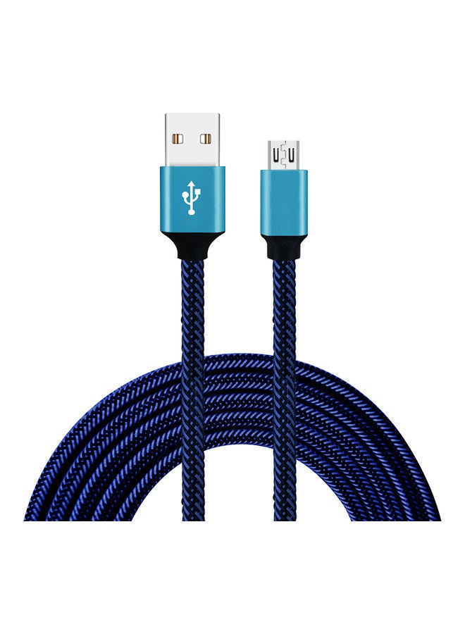 نيبمينينت كابل أندرويد لنقل البيانات عالي السرعة من توب كلاس أزرق/أسود - Image 4