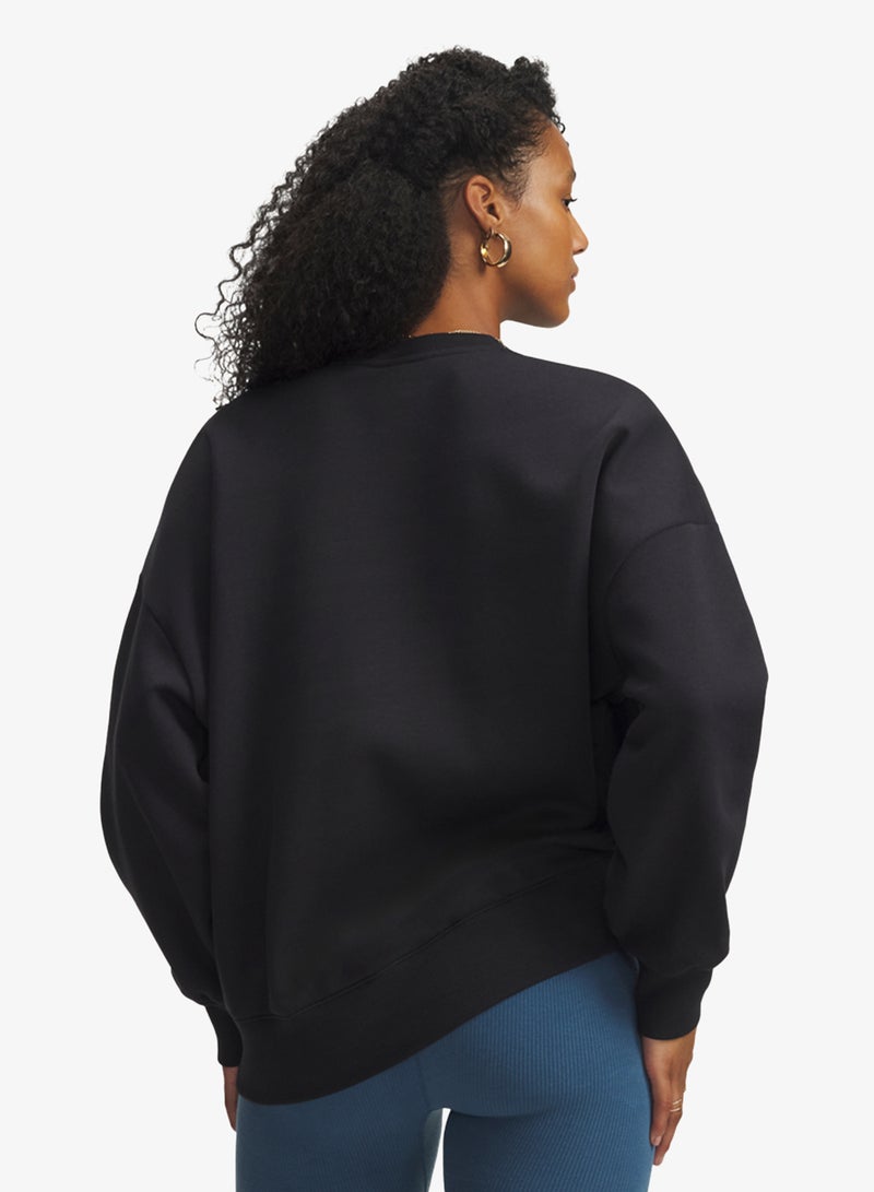 UNDER ARMOUR Rival Fleece Oversized Varsity Sweatshirt - Image 2