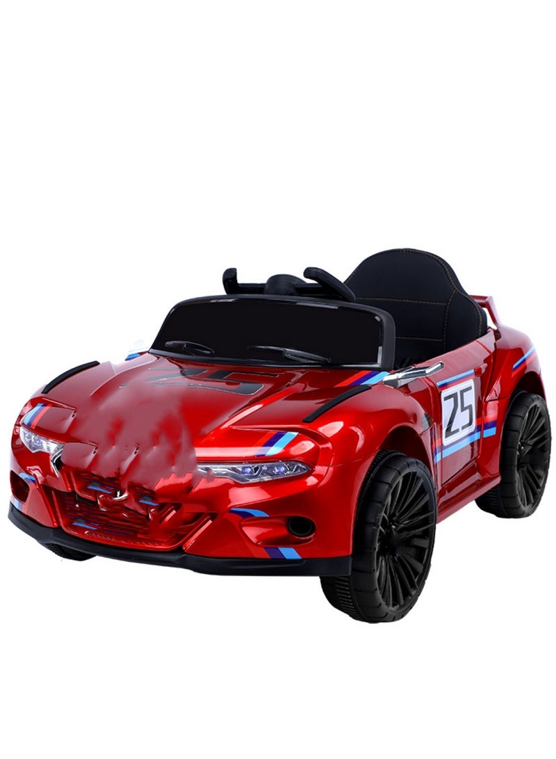 بينغ جنرال ركوب الدراجات الكهربائية للأطفال، لعبة السيارات الكهربائية السيارات الكهربائية للأطفال، ركوب الأطفال لعبة السيارات الكهربائية الأحمر - Image 1