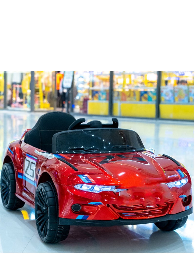 بينغ جنرال ركوب الدراجات الكهربائية للأطفال، لعبة السيارات الكهربائية السيارات الكهربائية للأطفال، ركوب الأطفال لعبة السيارات الكهربائية الأحمر - Image 2