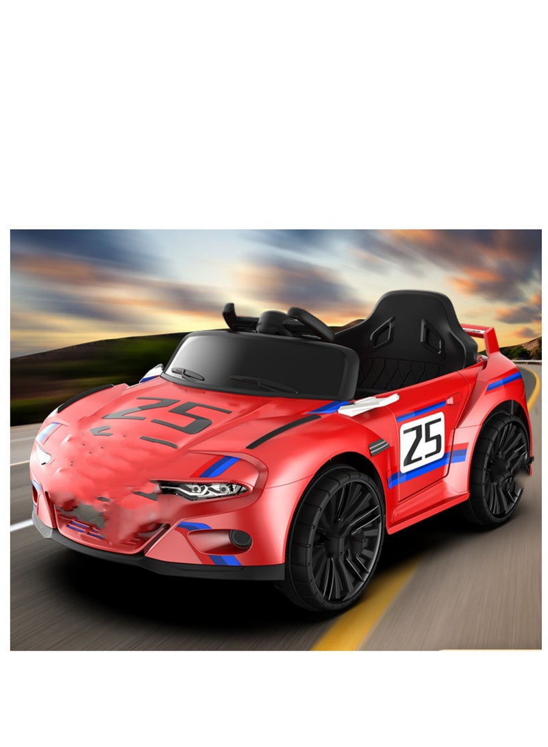 بينغ جنرال ركوب الدراجات الكهربائية للأطفال، لعبة السيارات الكهربائية السيارات الكهربائية للأطفال، ركوب الأطفال لعبة السيارات الكهربائية الأحمر - Image 4
