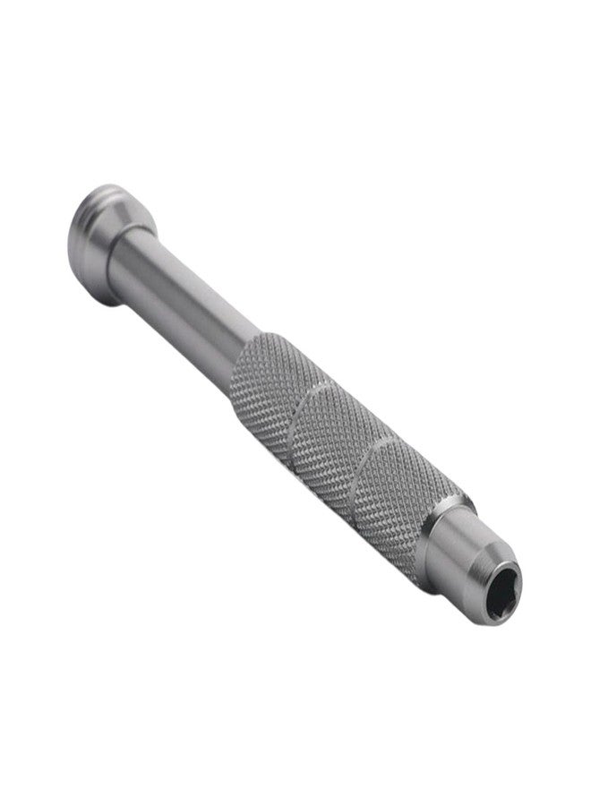 Leefasy Hex Screwdriver Handle for 4mm Screwdriver Bits Aluminium Alloy Bit Holder Hand Tools Precision for Electronics Repair - Image 1