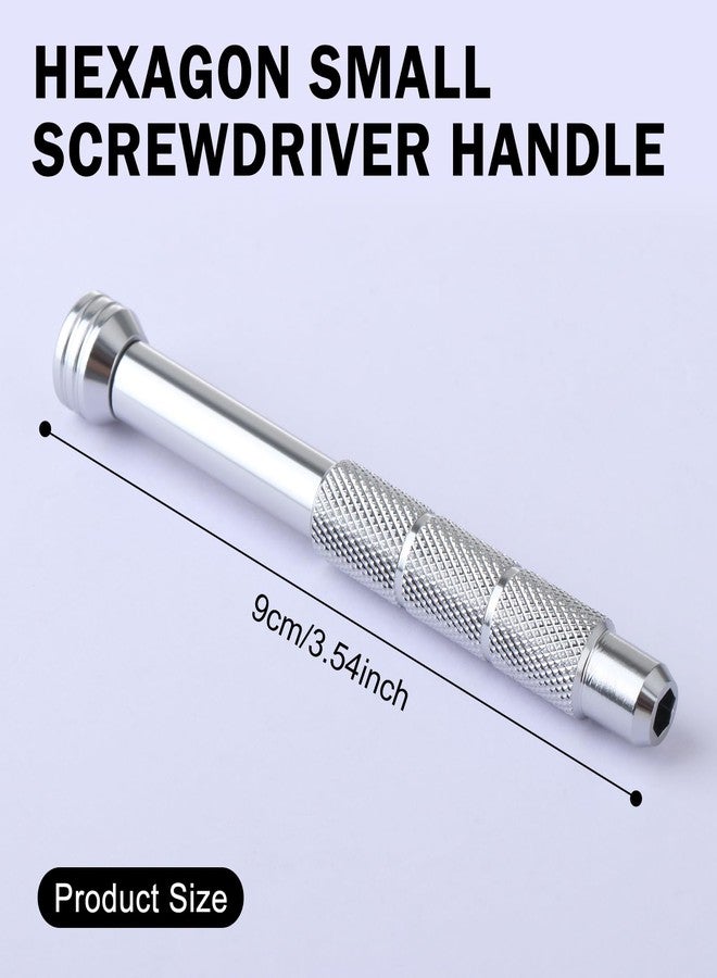 Leefasy Hex Screwdriver Handle for 4mm Screwdriver Bits Aluminium Alloy Bit Holder Hand Tools Precision for Electronics Repair - Image 4