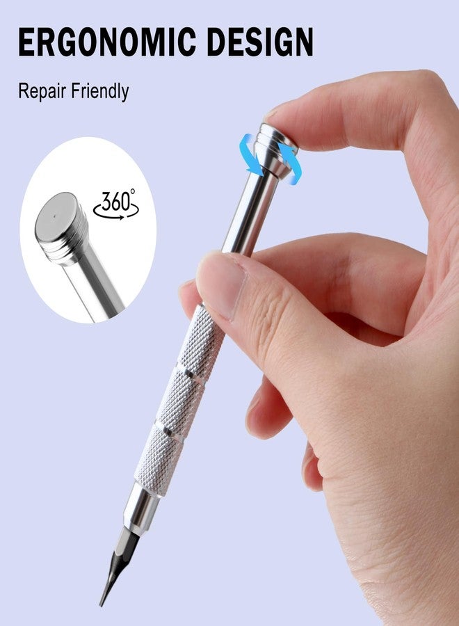 Leefasy Hex Screwdriver Handle for 4mm Screwdriver Bits Aluminium Alloy Bit Holder Hand Tools Precision for Electronics Repair - Image 3