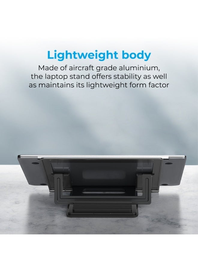 Promats Promate DeskMate-5 Multi-Level Adjustable Laptop Stand  - Image 3