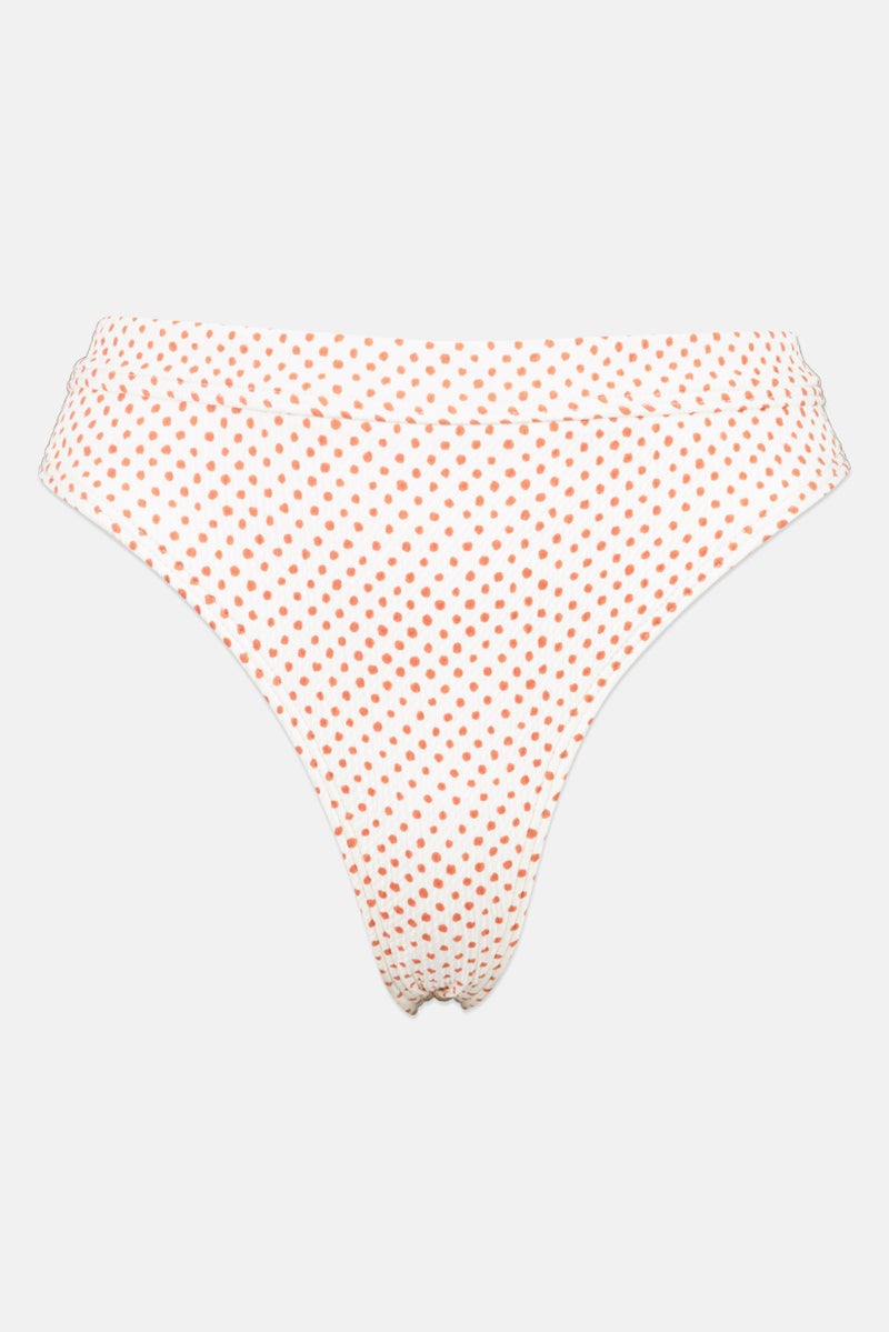 Billabong Women Polka Dots Sports Swim Brief, Multicolor - Image 1