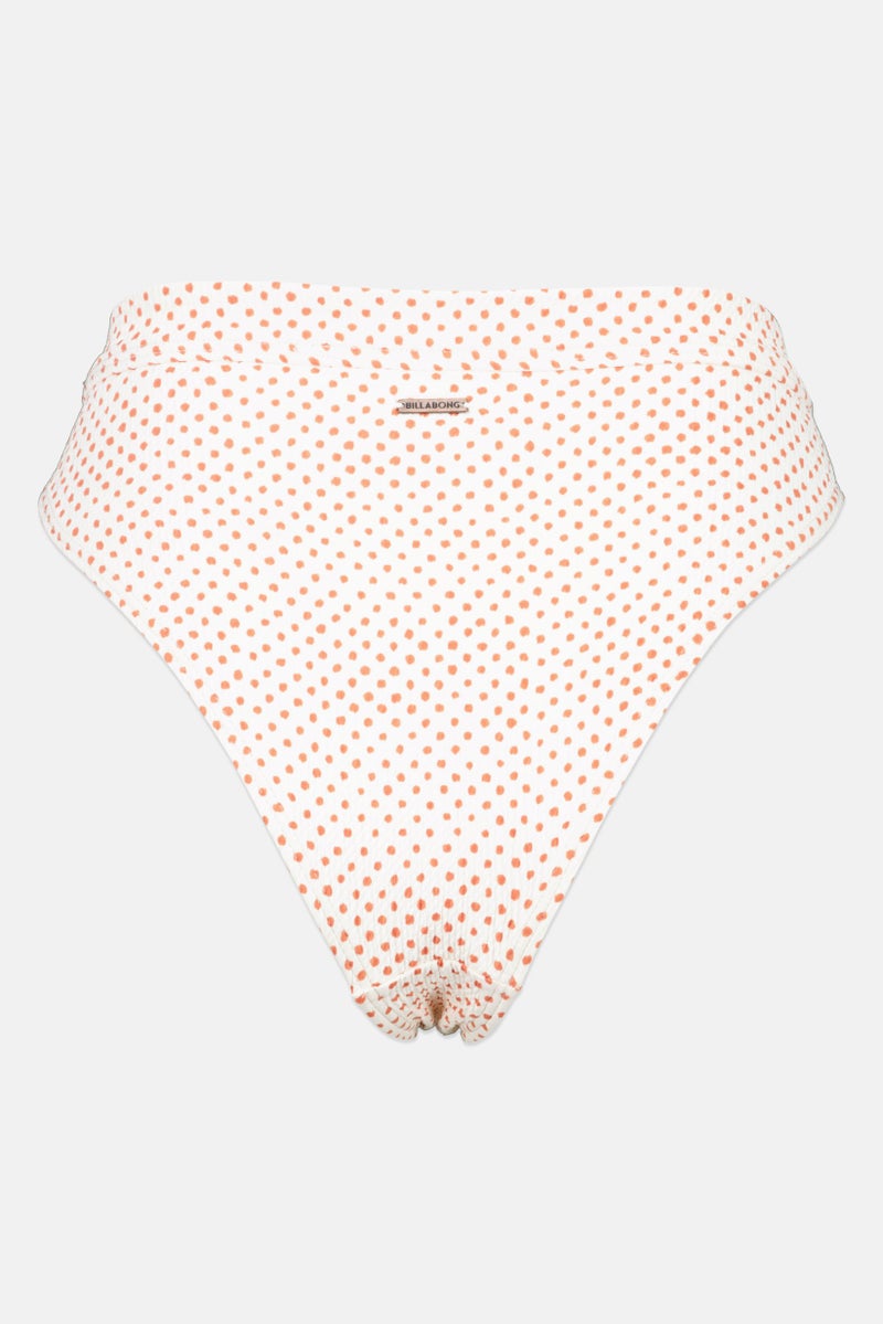 Billabong Women Polka Dots Sports Swim Brief, Multicolor - Image 2