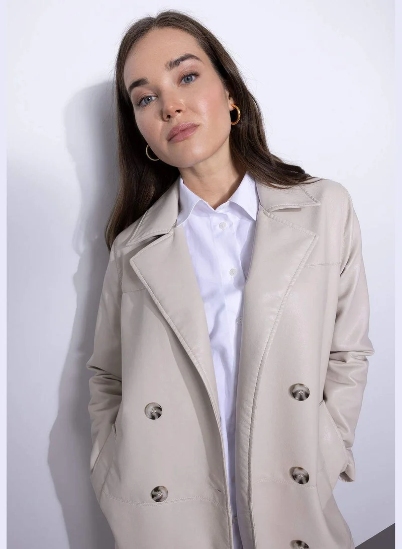 ديفاكتو Woman Casual Trenchcoat