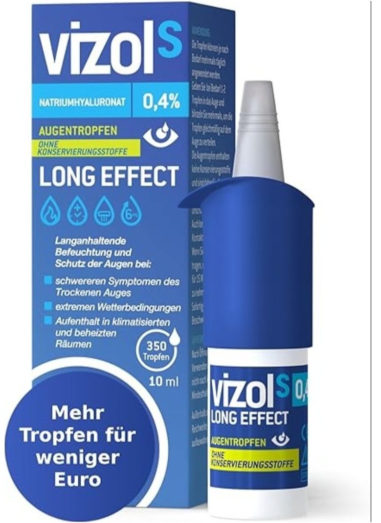 Vizol - Vizol S Eye Drops 0.4% Severe Dry Eye Relief 10 ML - Image 1