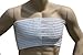 Alpha Medical ElastoFit Adjustable Breast and Chest Compression Wrap Premium Support and Comfort for PostSurgical Recovery L0220 Large Black - Image 1