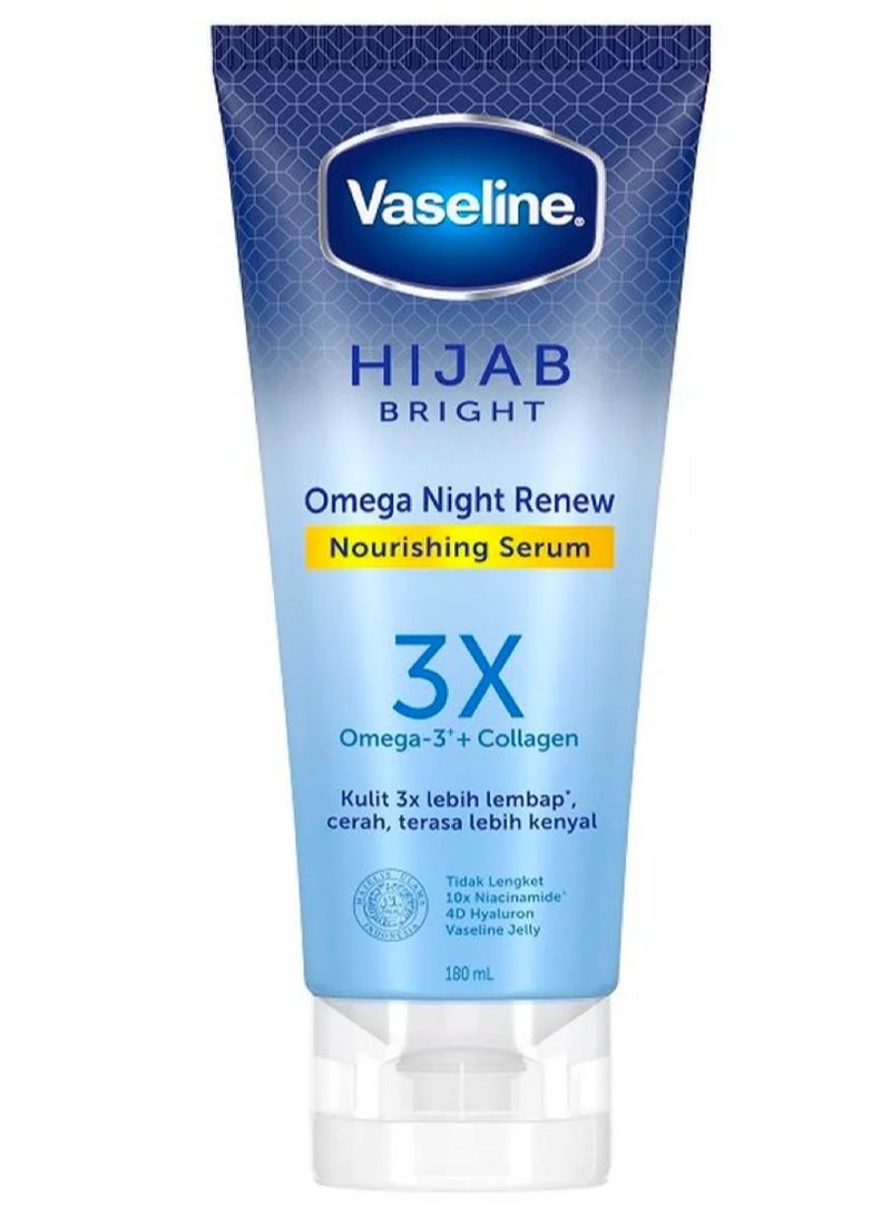 Vaseline Mikar Mart - Vaseline Hijab 180 ml / Night Renewal Serum - Image 1
