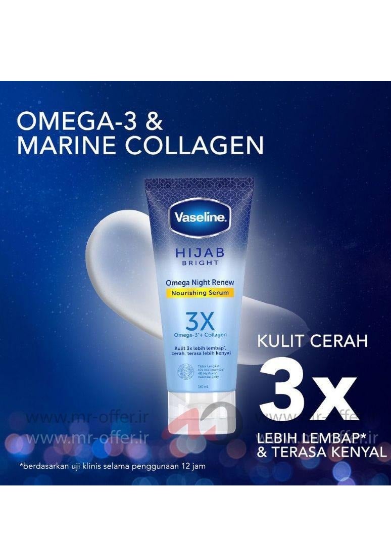 Vaseline Mikar Mart - Vaseline Hijab 180 ml / Night Renewal Serum - Image 3
