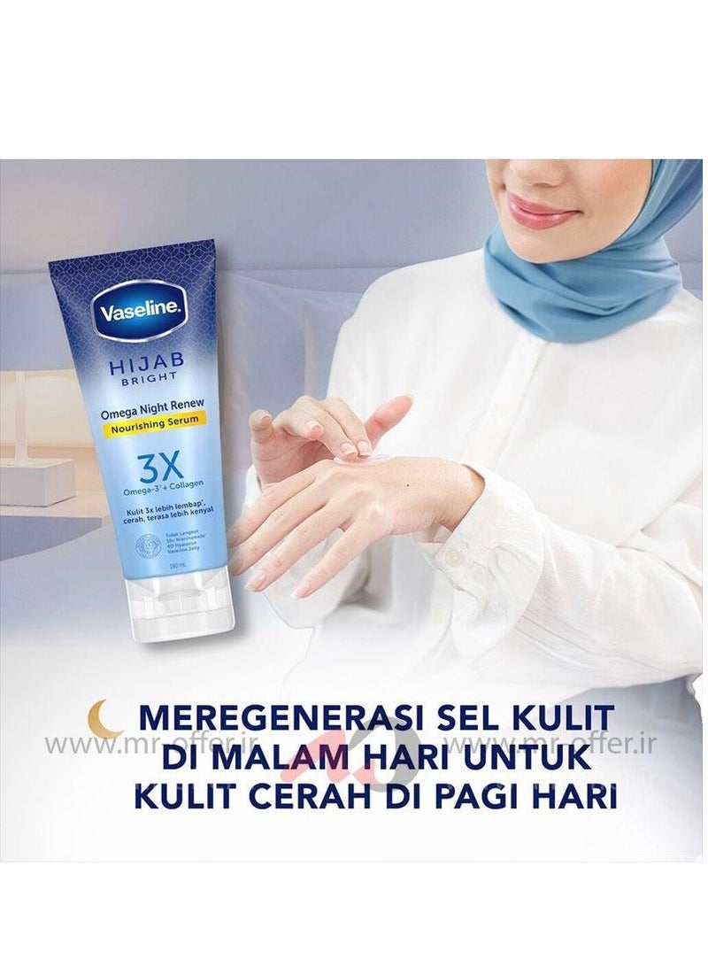 Vaseline Mikar Mart - Vaseline Hijab 180 ml / Night Renewal Serum - Image 2