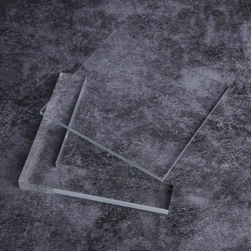 klarako Stamp Positioner Kit 2pcs/Set Rubber Stamp Coloring Board Locating Clear Acrylic Pad Stamp Positioner Kit - Image 5