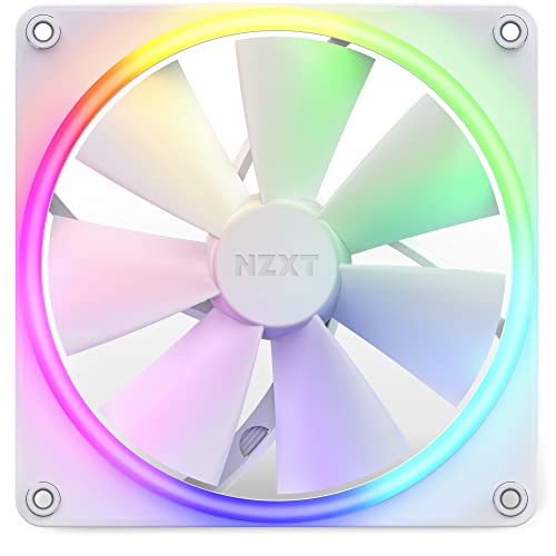 NZXT F140RGB 140mm RGB Fans Single White - Image 3