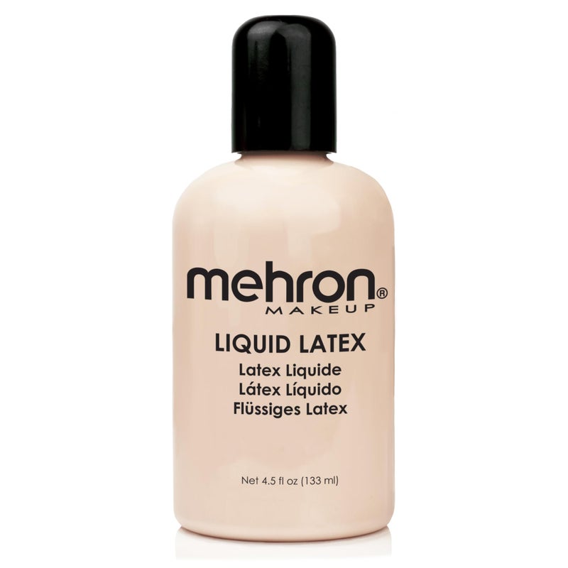 Mehron Makeup Liquid Latex (4.5 oz) (Light Flesh) - Image 1