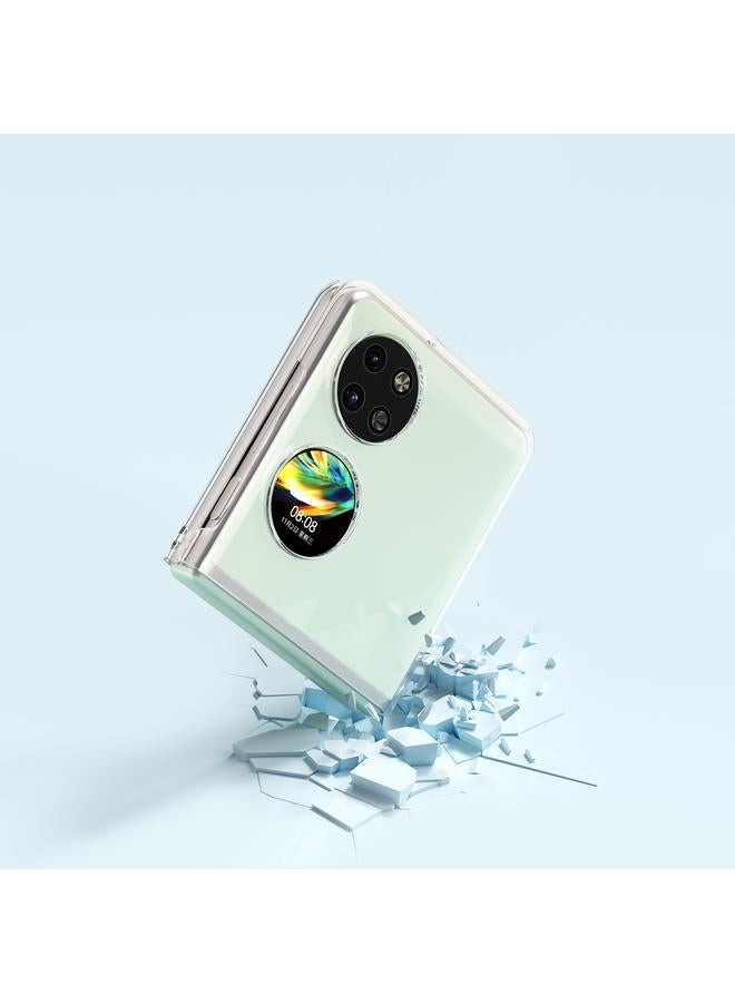 Green Tiger Case For Huawei P50 Pocket TPU+PC Transparent Phone Case - Image 5