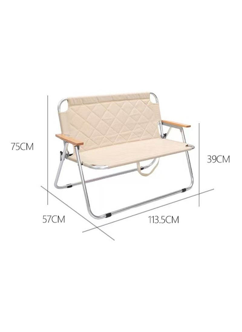 Manful Portable Folding Camping Chair Green, Lightweight Folding Chair for Outdoor Enthusiasts  - Image 2