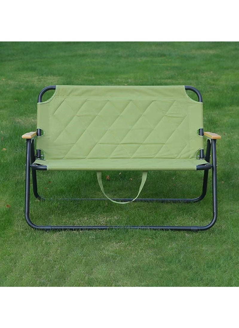 Manful Portable Folding Camping Chair Green, Lightweight Folding Chair for Outdoor Enthusiasts  - Image 4