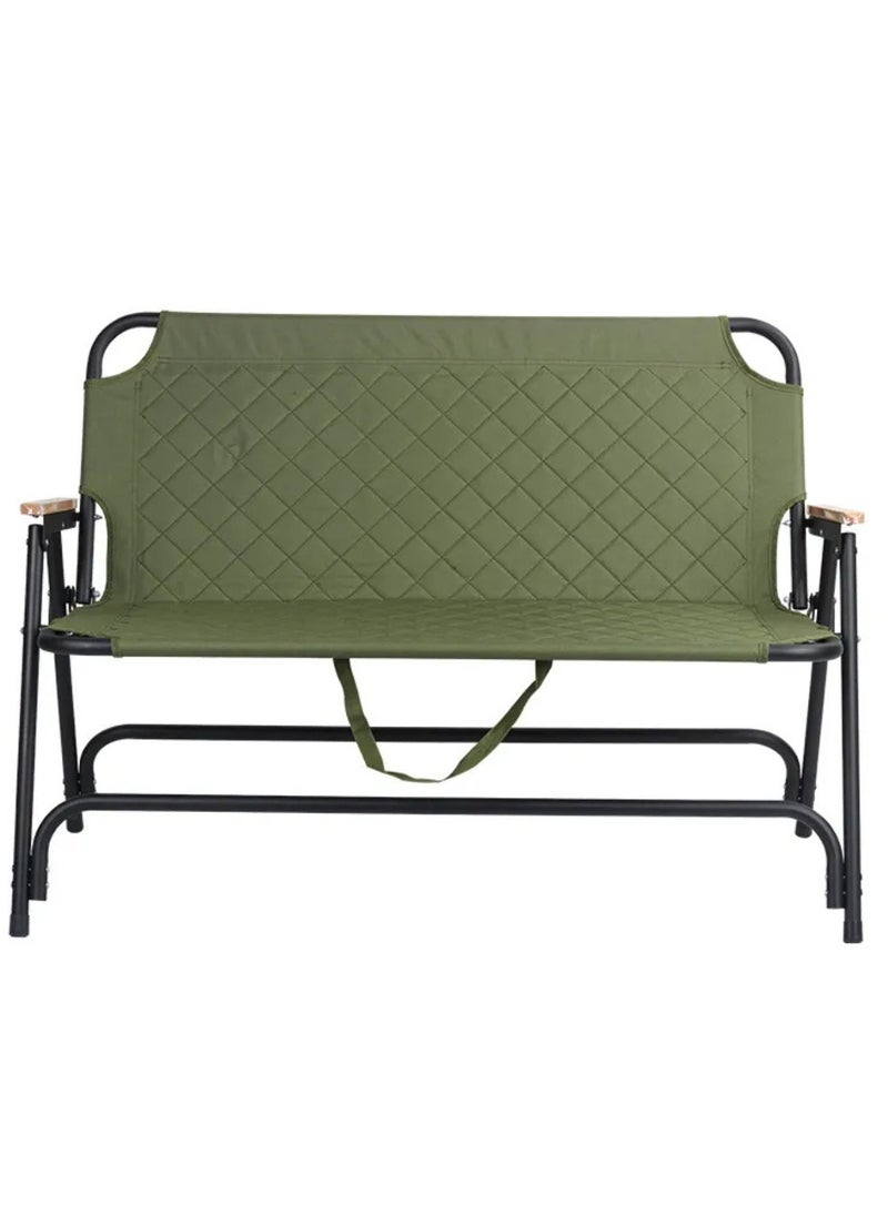 Manful Portable Folding Camping Chair Green, Lightweight Folding Chair for Outdoor Enthusiasts  - Image 1