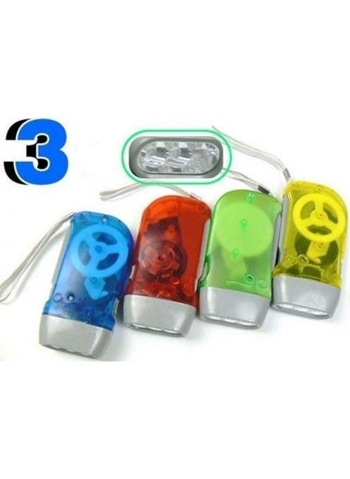 Centrepoint - 3-LED Flashlight with Dynamo Battery-free Self-Charging Flashlight - Image 1
