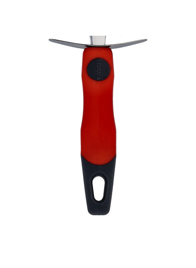 DELCASA Stainless Steel Double Side Pizza Cutter DC1926  PP Handle  - Image 2