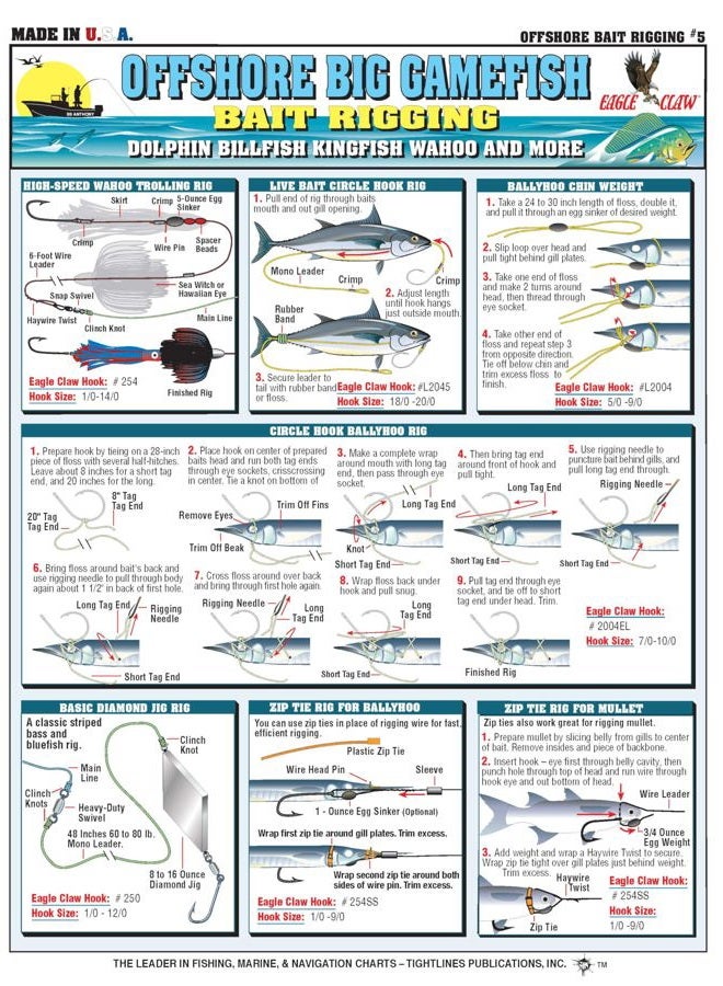 Eagle Claw Tightlines Offshore Big Gamefish Bait Rigging 5 - Image 1