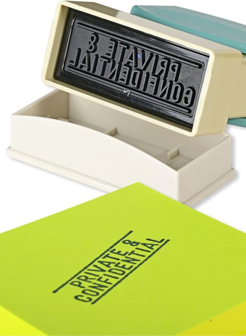 FIS Artline X-Stamper "PRIVATE & CONFIDENTIAL" for Office Business Supplies, Ink Blue - ARXTCXB1324 - Image 5