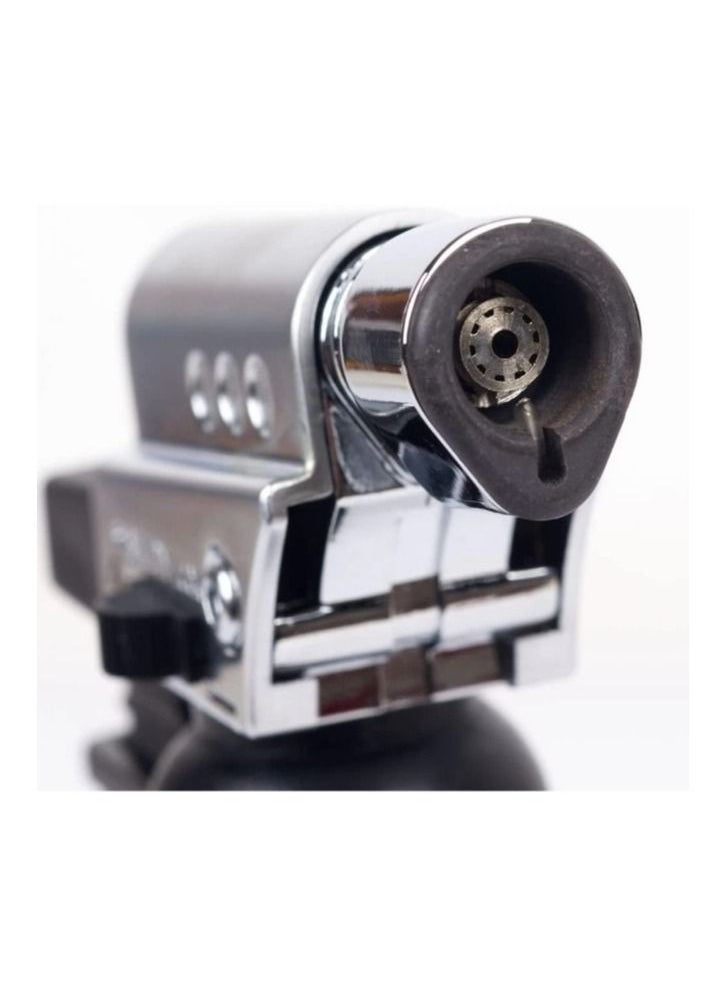 Generic - Aomai ZB-8102 Butane Torch,Kitchen Torch Cooking Torch Creme Brulee Torch, Refillable Adjustable Flame Lighter with Safety Lock for DIY, Creme, Brulee, BBQ and Baking(Butane Gas Not Included) - Image 1
