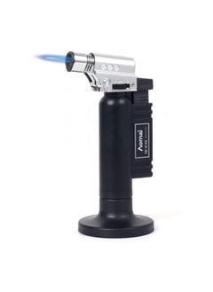 Generic Aomai ZB-8102 Butane Torch,Kitchen Torch Cooking Torch Creme Brulee Torch, Refillable Adjustable Flame Lighter with Safety Lock for DIY, Creme, Brulee, BBQ and Baking(Butane Gas Not Included)  - Image 2