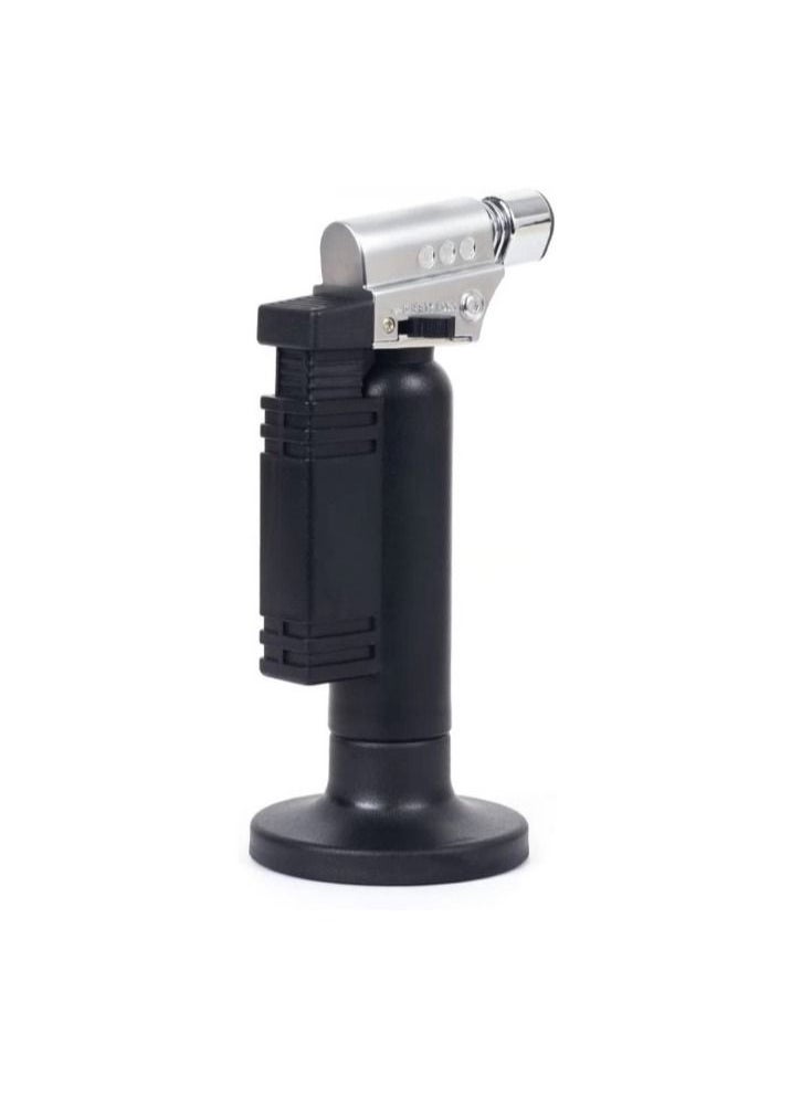 Generic - Aomai ZB-8102 Butane Torch,Kitchen Torch Cooking Torch Creme Brulee Torch, Refillable Adjustable Flame Lighter with Safety Lock for DIY, Creme, Brulee, BBQ and Baking(Butane Gas Not Included) - Image 1