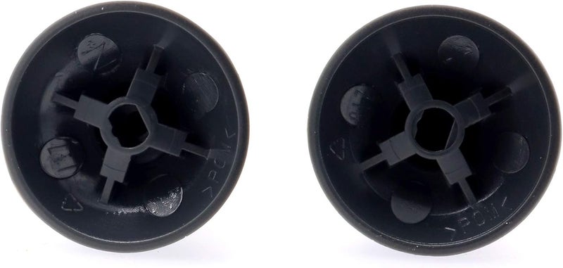 Deal4GO 2 Pack Replacement OEM Concave Analog Thumbstick Set for Xbox one Controller Rubber Joystick Grips (Grey) - Image 3