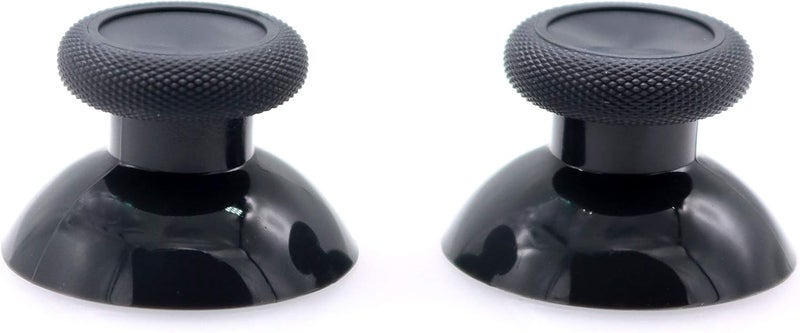 Deal4GO 2 Pack Replacement OEM Concave Analog Thumbstick Set for Xbox one Controller Rubber Joystick Grips (Grey) - Image 1
