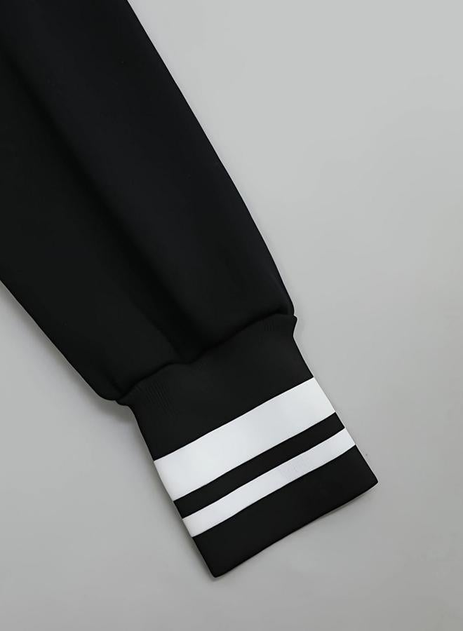 Take Two Women Black Zip Up Hoodie Jacket - Image 4