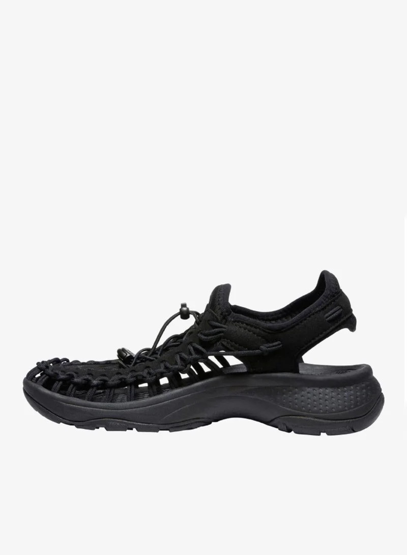 Keen  WOMEN UNEEK ASTORIA FLAT SANDALS BLACK/BLACK for Women | Best Price UAE
