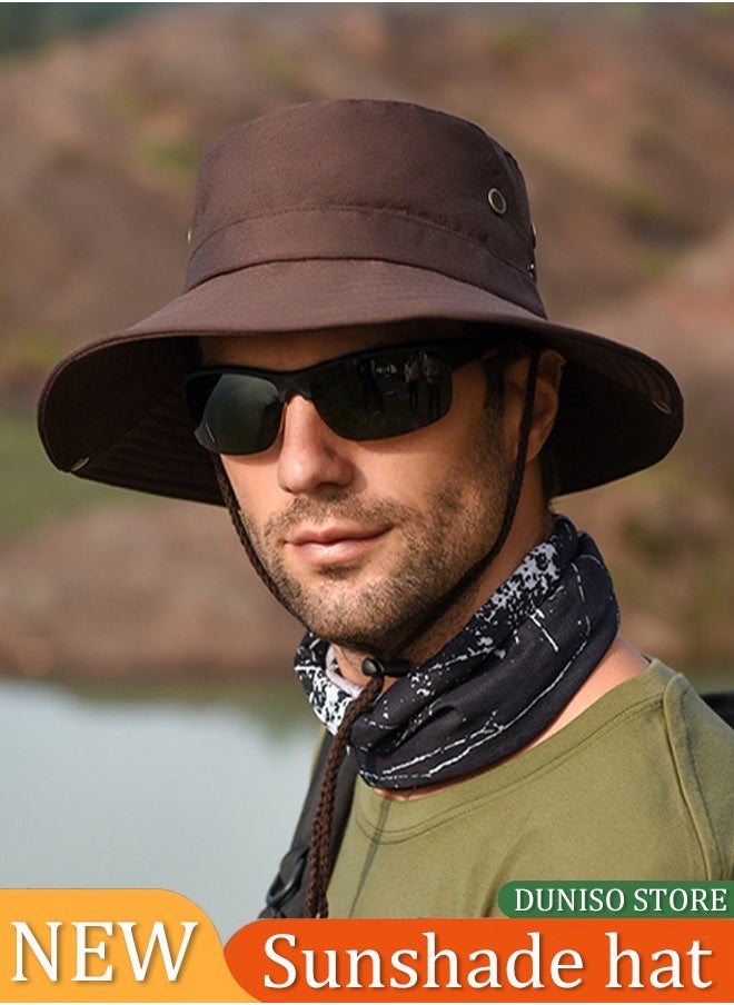 DUNISO - Fishing Hat Packable Safari Cap Sun Protection UPF50+ For Men And Women - Image 1