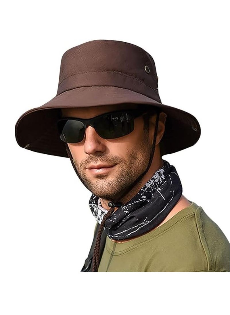 DUNISO - Fishing Hat Packable Safari Cap Sun Protection UPF50+ For Men And Women - Image 1
