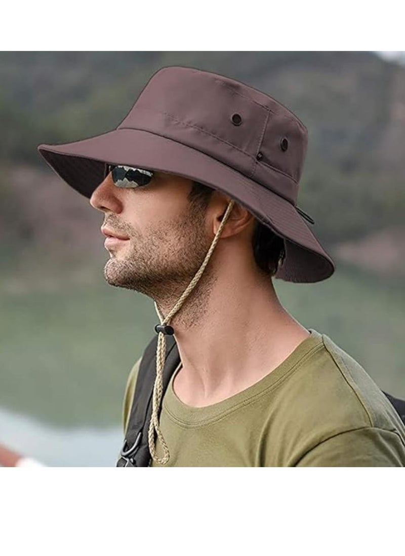 DUNISO - Fishing Hat Packable Safari Cap Sun Protection UPF50+ For Men And Women - Image 1