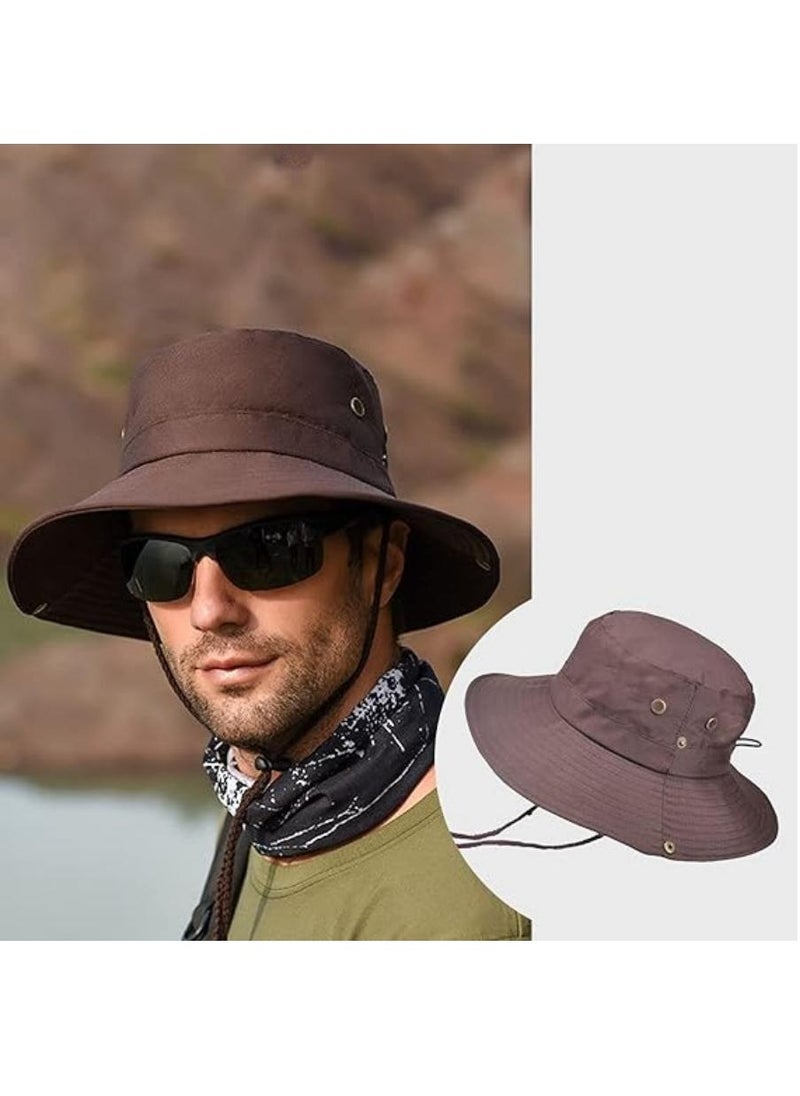 DUNISO - Fishing Hat Packable Safari Cap Sun Protection UPF50+ For Men And Women - Image 1