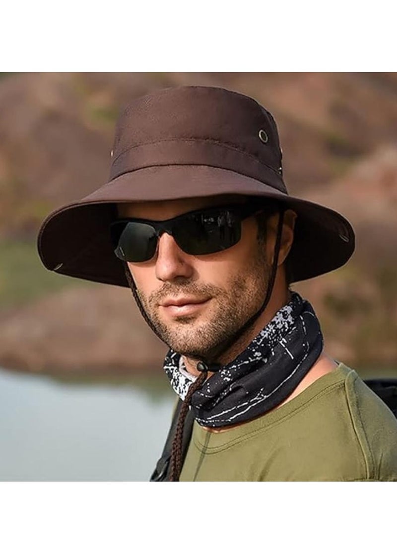 DUNISO - Fishing Hat Packable Safari Cap Sun Protection UPF50+ For Men And Women - Image 1