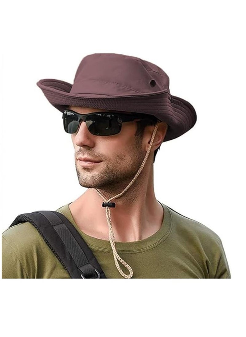 DUNISO - Fishing Hat Packable Safari Cap Sun Protection UPF50+ For Men And Women - Image 1