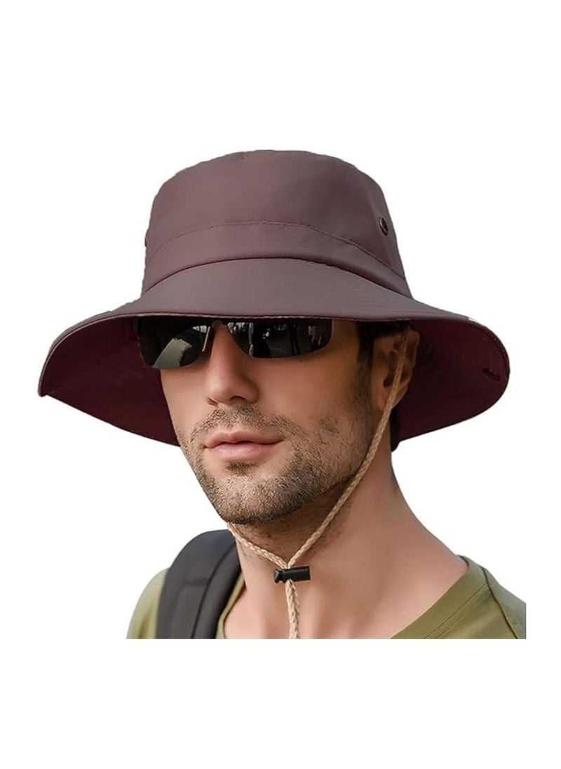 DUNISO - Fishing Hat Packable Safari Cap Sun Protection UPF50+ For Men And Women - Image 1