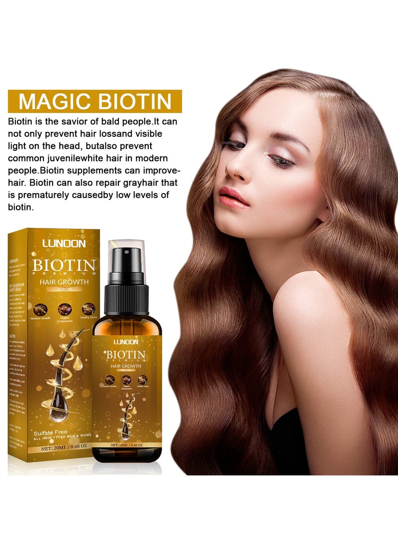 LUNOON hair care essence, nourishing hair, nourishing hair roots, preventing hair loss, thickening hair, scalp massage oil - Image 5