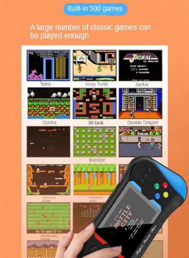 SUP 500 In 1 Game Console For Two Player Support Connection TV - Image 2