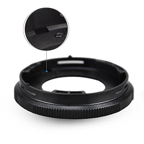 JJC Conversion Lens Adapter Ring Replaces Olympus CLAT01 Filter Adapter for Olympus Tough TG7 TG6 TG5 TG4 TG3 TG2 TG1 Compatible with 405mm Filter and Lens Cap - Image 3
