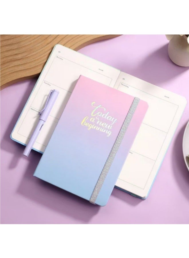 Self-filled Weekly Planner Calendar Book Daily Planner Notebook Notepad - Image 2